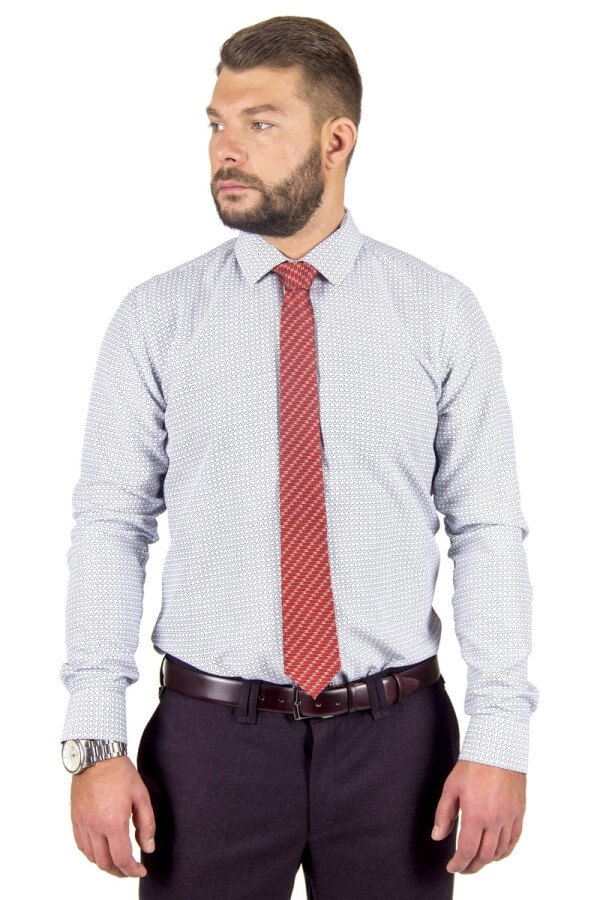 Рубашка рисунок с галстуком - 54 фото