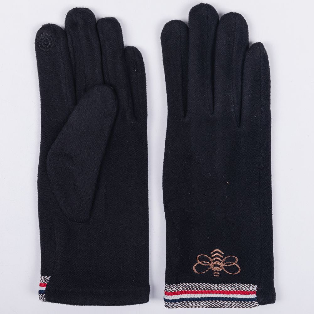 Купить женские перчатки 17-45-0001-07 по цене 280 руб. Цвет чёрный ...