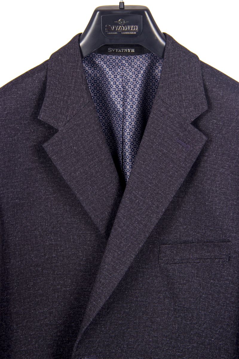 Пиджак мужской серый меланж |SVYATNYH