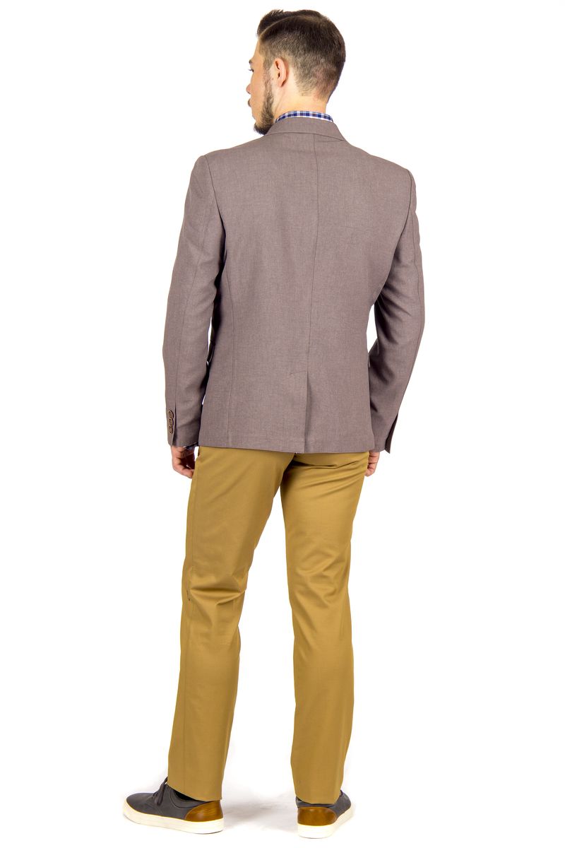 Пиджак блейзер, приталенный, серый |SVYATNYH